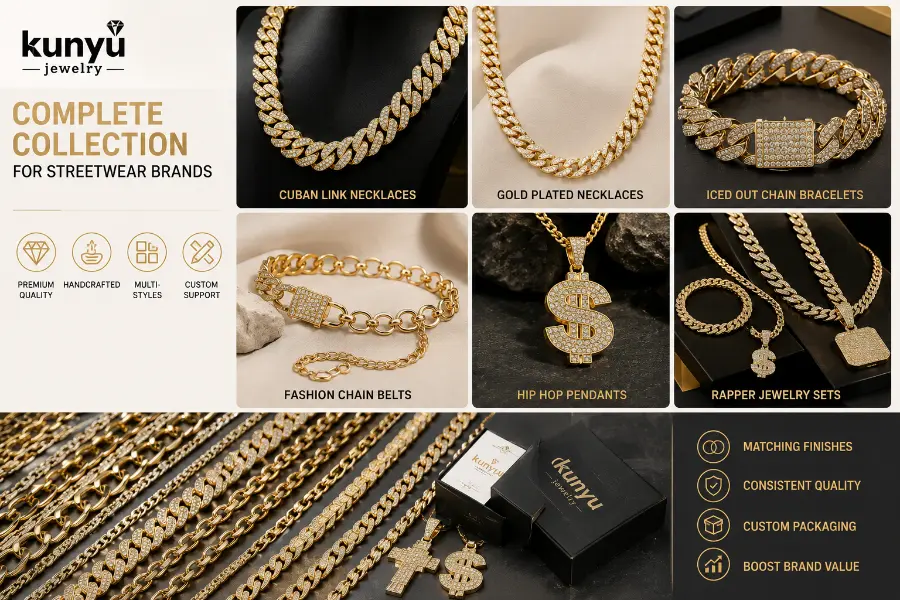 Zinc Alloy လက်ဝတ်ရတနာကို ဘာကြောင့် ရွေးချယ်တာလဲ။  Hip Hop Accessories များတွင် Zinc Alloy ၏ အားသာချက်များ