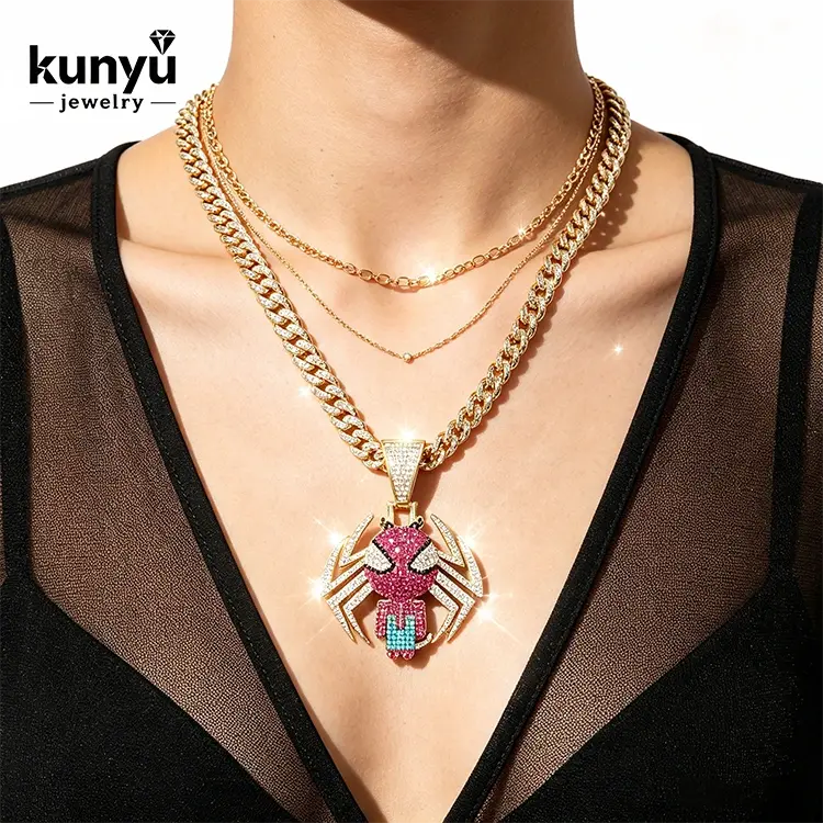 Bling Pendant ဟစ်ဟော့ပ်လည်ဆွဲ