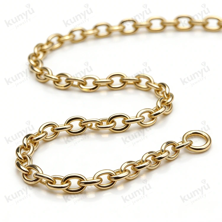 Chunky Metal Chain Belt