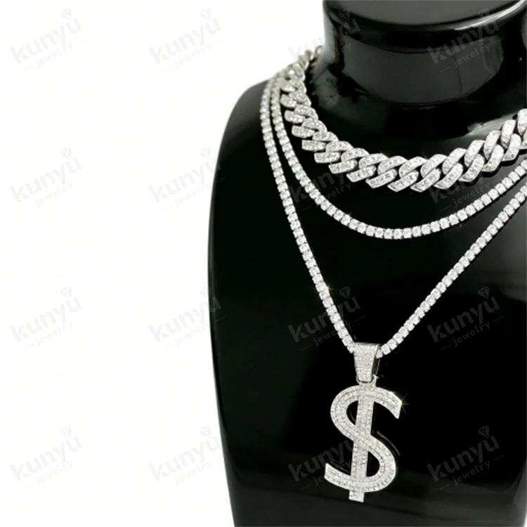 Hip Hop Dollar Sign လည်ဆွဲ